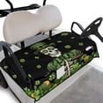 thumbnail image 1 of Whosucclay Lucky Hat Skull Pattern Comfort Golf Cart Seat Protector, with Storage Pockets Thick Golf Cart Protector for EZGO Club Car Yamaha, 52.36" x 32.28", 1 of 7