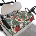 thumbnail image 1 of Whosucclay Multicolor Floral Anti-Scratch Seat Cover, Anti-Fade Storage Pockets Golf Cart Seat Blanket for Club Car Yamaha EZGO, 52.36" x 32.28", 1 of 7