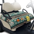 thumbnail image 1 of Whosucclay Native Star Seat Cushion Cover Folding Seat Covers, 4 Pockets Sweat Absorption Golf Cart Seat Towel Blanket Cover for 2-Person Golf Carts Club Car, 1 of 9