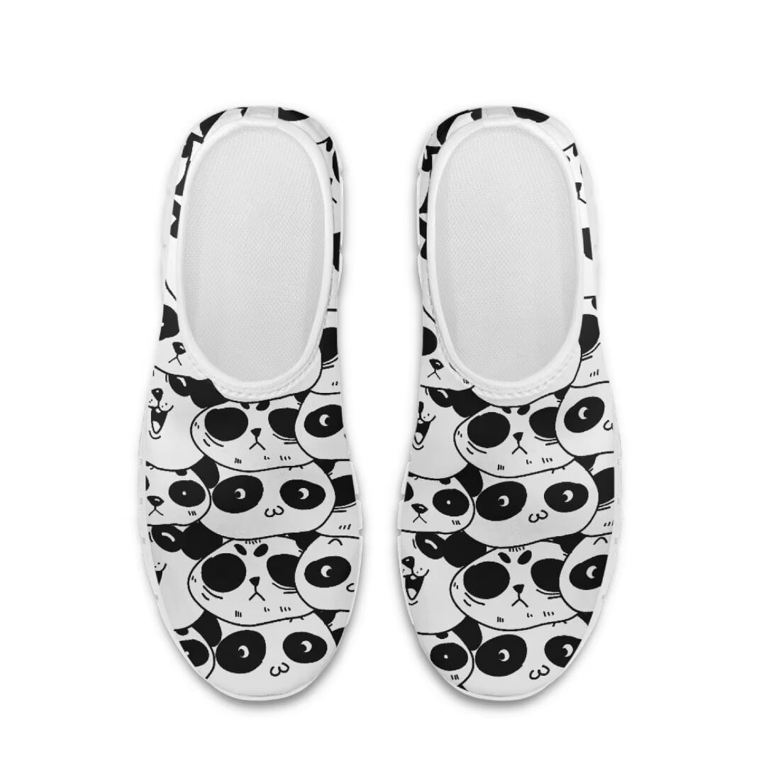 Whosucclay Panda Sneakers for Women Slipon Sneakers Fitness,Running