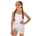 thumbnail image 1 of Whosucclay Pastel Pink Bow Pattern Girls One Piece Bathing Suit for Swim Pool, Removable Bra Tummy Control Girls One Piece Swimsuit with Cover Up, 11-12 Years Old, 1 of 12