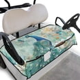 thumbnail image 1 of Whosucclay Peacock Non-slip Golf Cart Seat Cover 4 Front Pockets for Yamaha Club Car EZGO Icon, Anti-Fade Golf Cart Seat Protector, 1 of 7