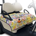 thumbnail image 1 of Whosucclay Rabbit Easter Egg Pattern Club Car Seat Covers Golf Cart Seat Cover, 4 Pockets Golf Cart Seat Blanket for Icon 2 Passenger Golf Carts Club Cars, 1 of 9