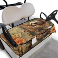 thumbnail image 1 of Whosucclay Sloth Butterfly Design Cover, Durable Towel Seat Cover 4 Front Pockets Easy Install & Remove Golf Cart Seat Protector for More 2 Person Seats, 1 of 7