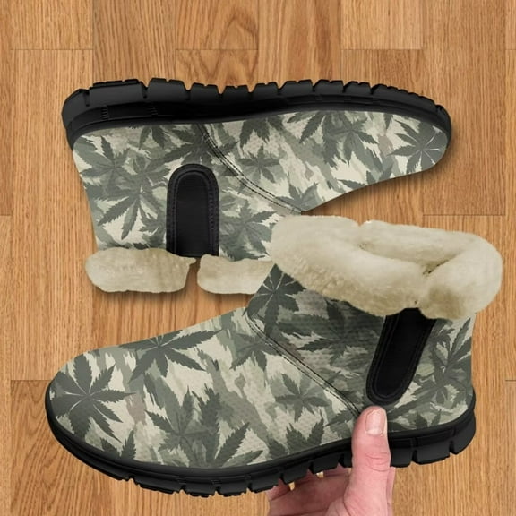 Whosucclay Snow Boots Women Slip On Boots Waterproof Insulated No Slip Comfortable and Breathable Boots