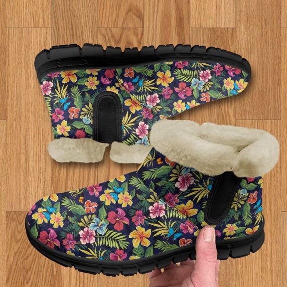 Whosucclay Snow Boots Women Slip On Boots Waterproof Insulated No Slip Comfortable and Breathable Boots