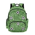 thumbnail image 1 of Whosucclay Soccer Ball Tactics 17 Inch Kids Backpack, Lightweight Students Backpack, Large Capacity with Handle Schoolbag for Kindergarten High School Middle School, 1 of 8