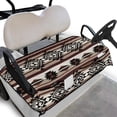 thumbnail image 1 of Whosucclay Southwestern Geometric Pattern Anti-Slip Golf Cart Seat Protector Elastic for EZGO Yamaha Club Car Icon, Breathable Golf Cart Seat Cover Towel, 1 of 7