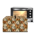 thumbnail image 1 of Whosucclay Sunflower Daisy Print Microwave Oven Dust Cover Non-Slip Microwave Oven Dust Cover Case Splash Proof Heat-Resistant Machine Protector with Top Handle-S, 1 of 7