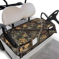 thumbnail image 1 of Whosucclay Tree Branch Camo Anti-Fade Golf Cart Seat Cover Anti-Slip for Club Car EZGO Yamaha Icon, 4 Front Pockets Golf Cart Seat Protector, 1 of 7