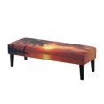 thumbnail image 1 of Whosucclay Tropical Palm Trees Sunset Print Bench Cover Removable Bench Protectors Waterproof Bench Seat Cushion Slipcovers Washable Dining Bench Slipcover for Wedding, Hotel, Party, 1 of 7