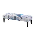 thumbnail image 1 of Whosucclay Turtle Paint Splatter Print Dining Room Bench Covers Dustproof Dining Chair Covers for Living Room, Bedroom, Kitchen, Rectangle Bench Seat Protector Waterproof Bench Slipcover, 1 of 7