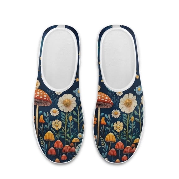 Whosucclay Van Gogh Sneakers for Women Slip-on Sneakers.Running Shoes, Comfortable and Lightweight Walking Shoes Fitness Shoes