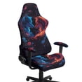 thumbnail image 1 of Whosucclay Wolf Rose Print Gaming Chair Covers Slipcovers Washable, 4 Pieces Stretchable Elastic Computer Reclining Gaming Chair Seat Cover with Armrest Cover, 1 of 8