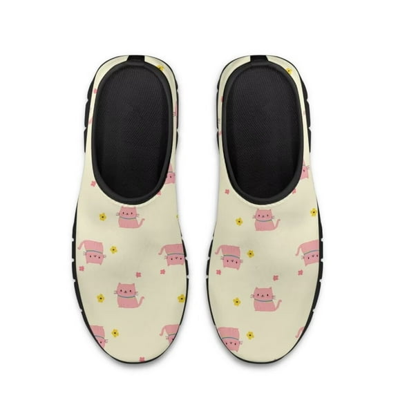 Whosucclay Women's Sneakers, Slip-on No Slip Shoes Suitable for: Walking, Running, Vacation Tennies, Cat Shoes