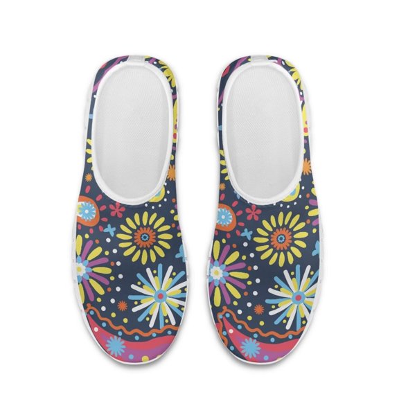 Whosucclay Womens Training Shoes ,Casual 、Running 、Walking Athletic Fashion Workout Sneaker for Jogging Gym Shoes Floral Graffiti Shoes