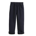 thumbnail image 1 of WhouRiu Big Boys Pants Lined Warm Elastic Wais Trousers Kids Formal Comfy Winter School Wear Uniform Pants Blue,Sized 8-9, 1 of 4