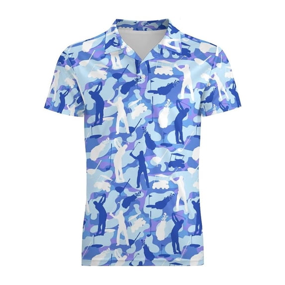 WhouRiu Boys Casual Graphic Polos Short Sleeve Tennis Collar Shirts Summer Polo Shirt 3-14 Years