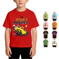 thumbnail image 1 of WhouRiu Boys Fashion Graphic Tees Back To School Kids Short Sleeve Crew Neck Tshirt Comfortable Cute Casual Summer T Shirts,10-12 Years, 1 of 5
