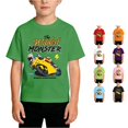 thumbnail image 1 of WhouRiu Boys Fashion Graphic Tees Back To School Kids Short Sleeve Crew Neck Tshirt Comfortable Cute Casual Summer T Shirts,10-12 Years, 1 of 5