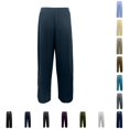 thumbnail image 1 of WhouRiu Boys Girls Baggy Wide Leg Pants Unisex Solid Color Drawstring Waist Sweatpants Kids Summer Outdoor Breathable Lightweight Trousers,10-11 Years, 1 of 9