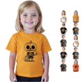 thumbnail image 1 of WhouRiu Boys Girls Halloween Graphic Tees Kids Unisex Short Sleeve Crew Neck Tshirt Comfortable Cute Holiday Party T Shirts,12-13 Years, 1 of 4