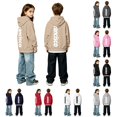 thumbnail image 1 of WhouRiu Boys Girls Letter Graphic Hoodie Kids Unisex Long Sleeve Hooded Pullover With Pockets Autumn Winter Soft Cozy Sweatshirts,9-10 Years, 1 of 9