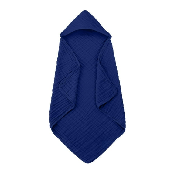 WhouRiu Infant Boy' Bath Towel Hooded Absorbent Bath Towel For Newborn Cozy Bathing Swimming Beach Towel Blue,Sized 1-3