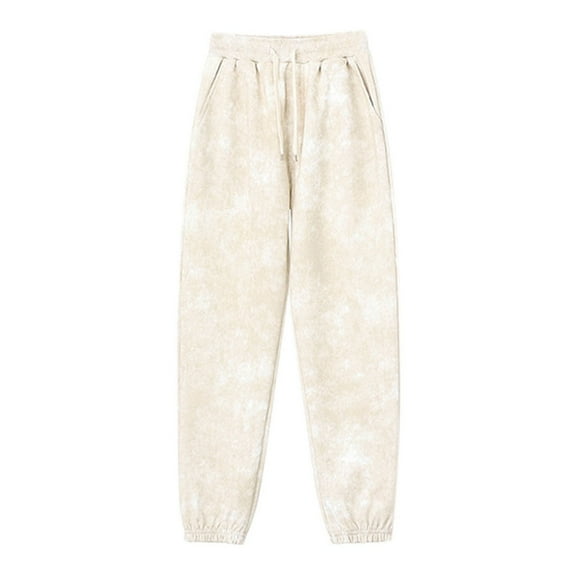 WhouRiu Toddler Boys Pants Fashion Baggy Elastic Waist Jogger Trousers with Pockets Child Boys Active Fit Streetwear Pants White,Sizes 13-14