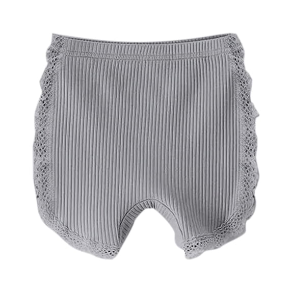 WhouRiu Toddler Girl's Underwear Soft Breathable Cozy Knit Panties Children Lightweight Comfort Flex Underwear Gray,Size 2-3