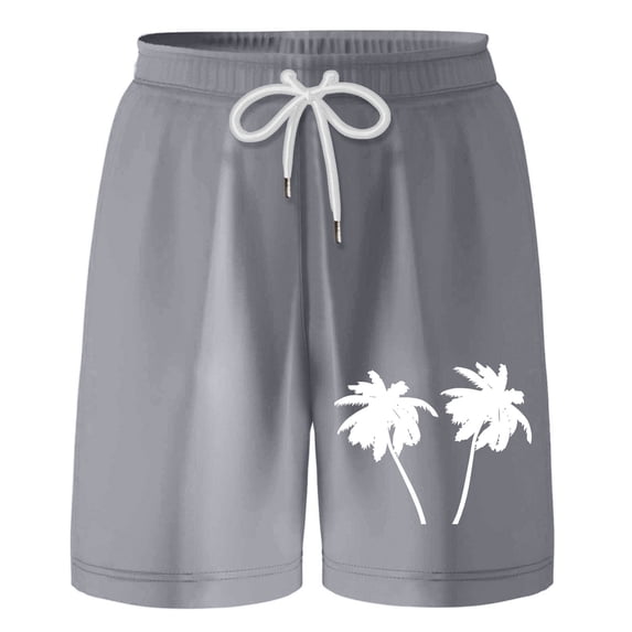 Whouriu Boys Athletic Swimming Trunks Quick-Drying Baggy Beach Board Shorts, Sizes 6-18