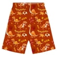 thumbnail image 1 of Whouriu Boys Dinosaur Print Swim Trunks Quick Dry Stretch Swim Shorts Bathing Suit, Sizes 2-14, 1 of 4