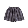 thumbnail image 1 of Whouriu Boys Casual Baggy Shorts Striped Elastic Waist Shorts with Pockets for Outdoor Play, 1 of 3