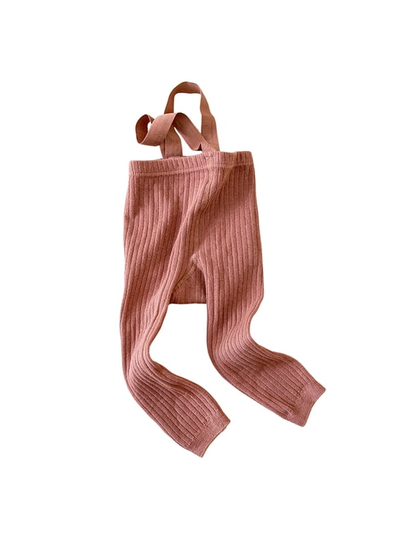 Little Tights Ribbed Suspender Soft Stretchy All Season Casual Daily Socks