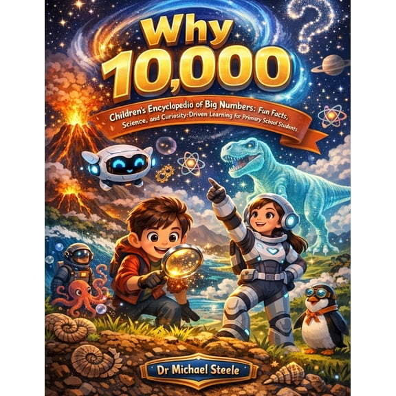 Why 10,000? Children's Encyclopedia of Big Numbers: Fun Facts, Science, and Curiosity-Driven Learning for Primary School, (Paperback)