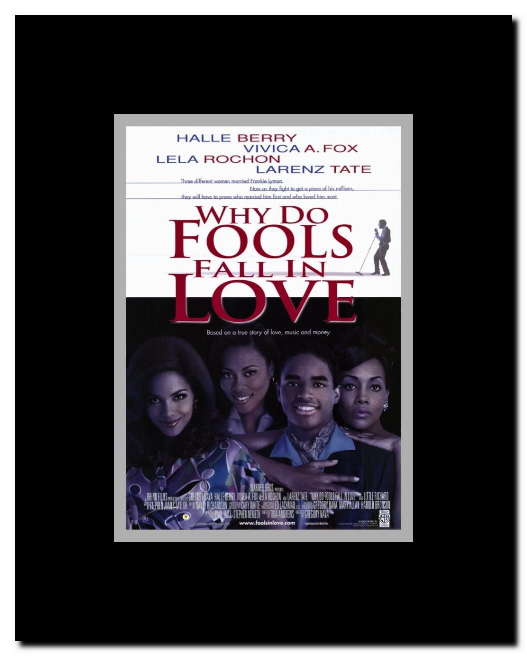 Why Do Fools Fall in Love? Framed Movie Poster