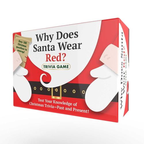 Why Does Santa Wear Red? Christmas Trivia Game: Unwrap 400 Christmas-Themed Questions
