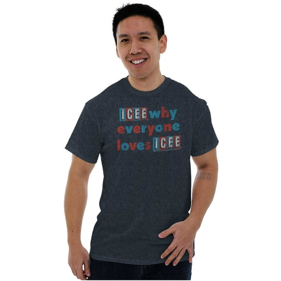 Why Everyone Loves Icee Logo Pun Unisex Plus Size Graphic Tee Brisco Brands 2X