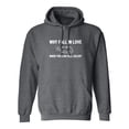 thumbnail image 1 of Why Fall In Love. . . Fall Asleep Adult Hooded Sweatshirt, 1 of 3