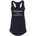 thumbnail image 1 of Why Fall In Love. . . Fall Asleep Racerback Tank, 1 of 2