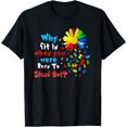 thumbnail image 1 of Why Fit In When You Were Born To Stand Out Autism Awareness T-Shirt, 1 of 4