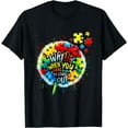 thumbnail image 1 of Why Fit In When You Were Born To Stand Out Autism Awareness T-Shirt, 1 of 4