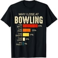 thumbnail image 1 of Why I Lose At Bowling T-Shirt, 1 of 3