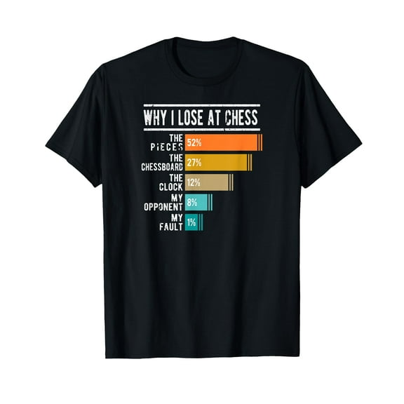 Why I Lose At Chess T-Shirt