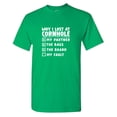 thumbnail image 1 of Why I Lost At Cornhole Sarcastic Humor Graphic Tees Gift For Mens Novelty Funny T Shirt, 1 of 5