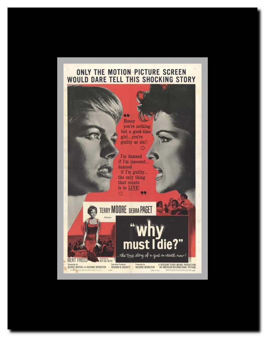 Why Must I Die Framed Movie Poster