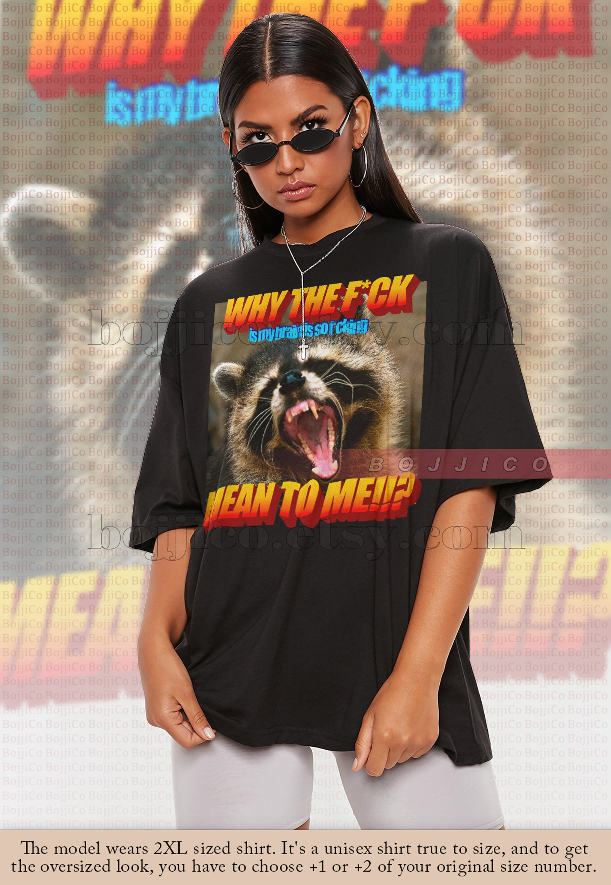 Why My Brain So Fckin Mean To Me Meme, RaccoonLover Shirt, Possums