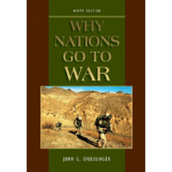 Pre-Owned Why Nations Go to War (Paperback) 0534273033