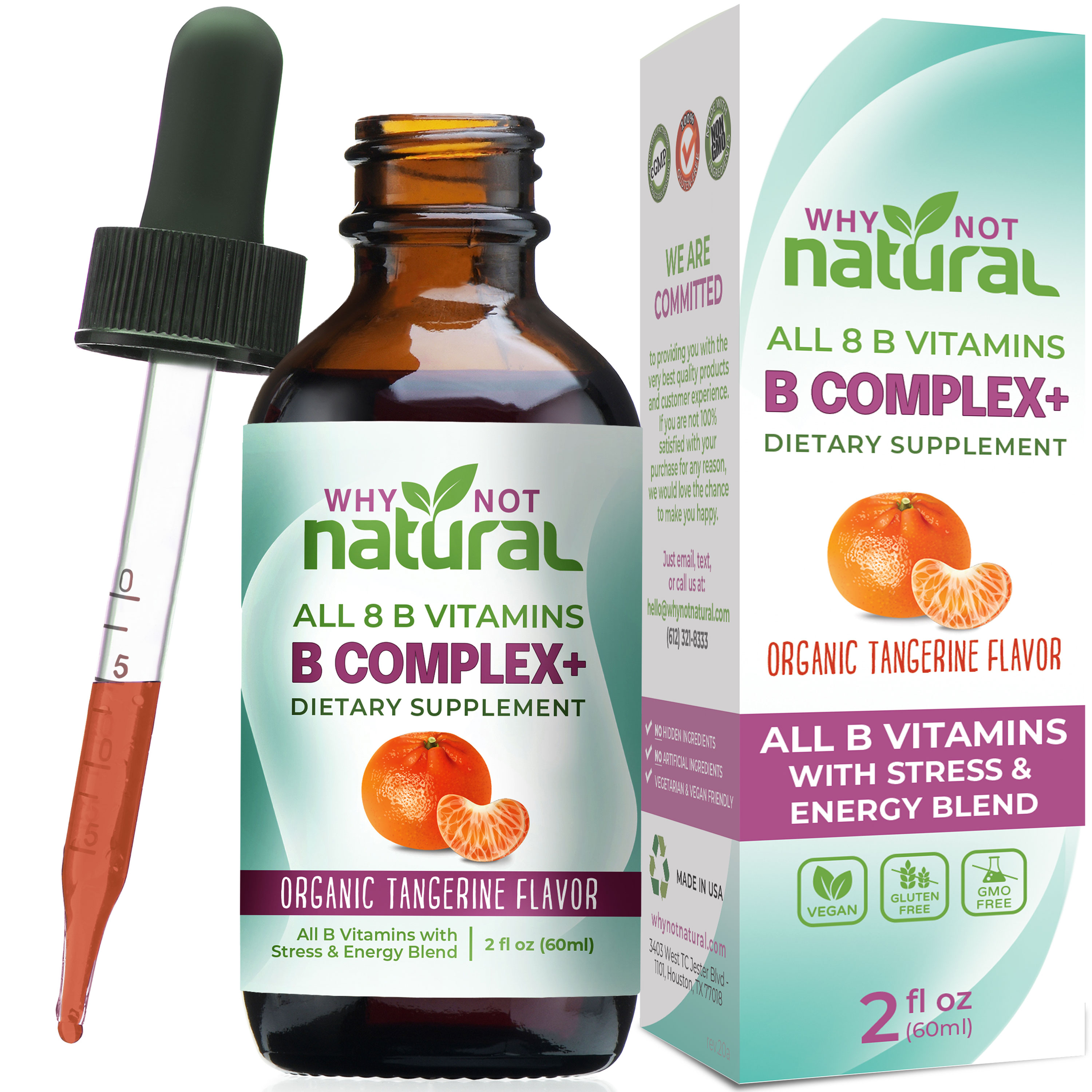 Nature's Bounty Vitamin B Complex Sublingual Liquid 2 oz (Pack of 2