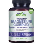Why Not Natural Magnesium Complex Supplement - 120 Count